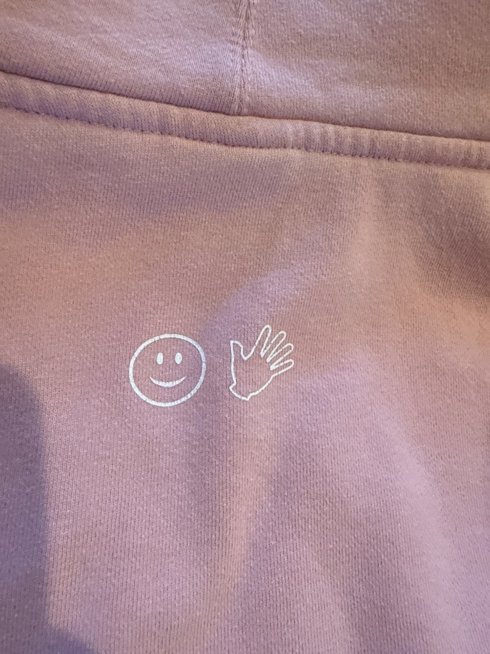 Glossier pink hoodie - Picture 6 of 7